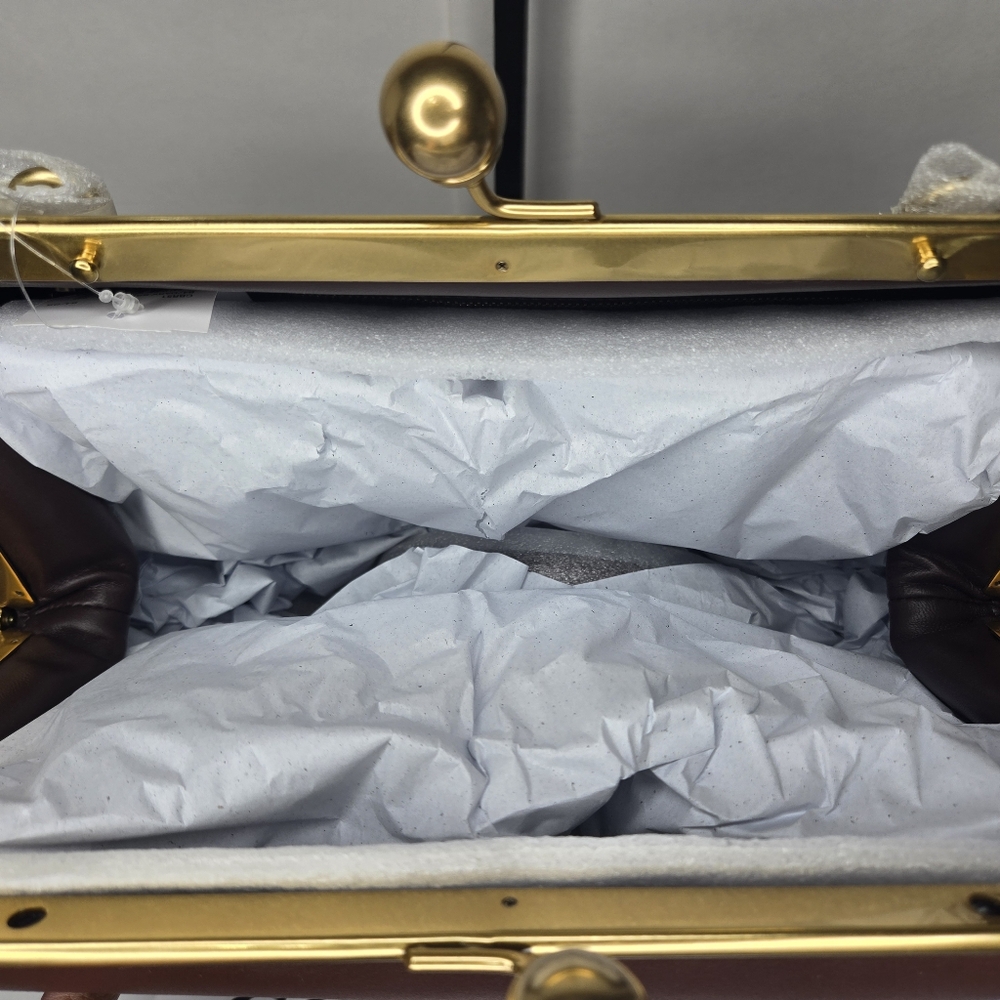 Coach Brown Shoulder Bag with Gold Accents!! - Picture 3 of 3